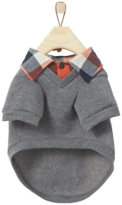 Frisco Plaid Dog & Cat Sweatshirt -FRISCO Sales 223685 PT4. SY630 V1599053197