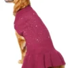 Frisco Faux Crystal & Pearl Dog & Cat Sweater Dress -FRISCO Sales 223717 MAIN. SY630 V1599408375