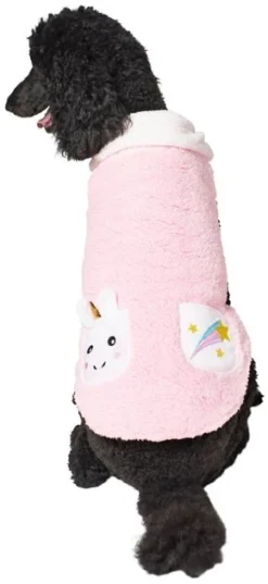 Frisco Unicorn Faux Shearling Dog & Cat Coat