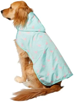 Frisco Flamingo Dog Raincoat