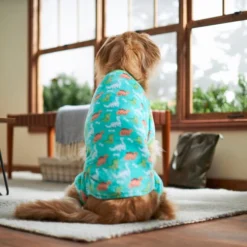 Frisco Dinosaurs Dog & Cat Cozy Fleece PJs -FRISCO Sales 224118 PT7. SY630 V1599923473