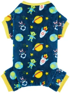 Frisco Outer Space Dog & Cat Cozy Fleece PJs -FRISCO Sales 224125 PT3. SY630 V1599560771