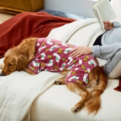 Frisco Llamas Dog & Cat Cozy Fleece PJs -FRISCO Sales 224132 PT7. SY630 V1599565571