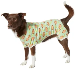 Frisco Monkeys Dog & Cat Cozy Fleece PJs