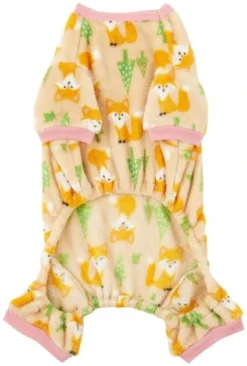 Frisco Foxes Dog & Cat Cozy Fleece PJs -FRISCO Sales 224146 PT4. SY630 V1599560803