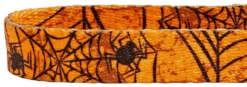 Frisco Orange Cobwebs Polyester Dog Collar -FRISCO Sales 226878 PT2. SY630 V1594334760