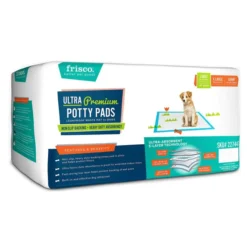 Frisco Non-Skid Ultra Premium Dog Training & Potty Pads, 22 x 23-in