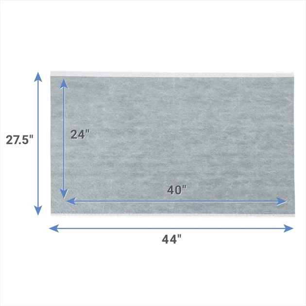 Frisco Giant Charcoal Dog Training & Potty Pads, 27.5 x 44-in, Unscented 6 Frisco Giant Charcoal Dog Training & Potty Pads, 27.5 x 44-in, Unscented - Image 4