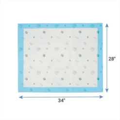 Frisco Extra Large Printed Dog Training & Potty Pads, 28 x 34-in, Unscented 10 Frisco Extra Large Printed Dog Training & Potty Pads, 28 x 34-in, Unscented -FRISCO Sales 227468 PT3. SY630 V1605811356