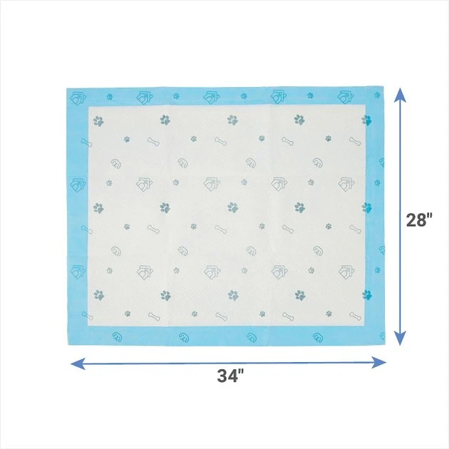 Frisco Extra Large Printed Dog Training & Potty Pads, 28 x 34-in, Unscented 6 Frisco Extra Large Printed Dog Training & Potty Pads, 28 x 34-in, Unscented - Image 4
