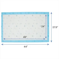 Frisco Giant Printed Dog Training & Potty Pads, 27.5 x 44-in, Unscented 10 Frisco Giant Printed Dog Training & Potty Pads, 27.5 x 44-in, Unscented -FRISCO Sales 227471 PT3. SY630 V1643832486