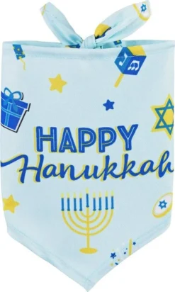 Frisco Happy Hanukkah Dog & Cat Bandana