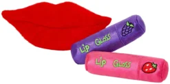 Frisco Retro Lip Gloss Plush Cat Toy with Catnip