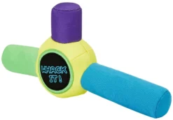 Frisco Retro Whack It! Ballistic Nylon Plush Squeaky Dog Toy