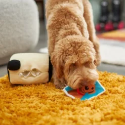 Frisco Retro 2-in-1 Camera Plush Squeaky Dog Toy -FRISCO Sales 230306 PT3. SY630 V1602639779