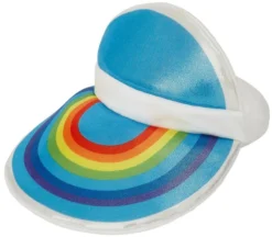 Frisco Retro Visor Plush Squeaky Dog Toy