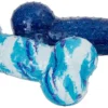 Frisco Retro Denim & Swirl Bone TPR Squeaky Dog Toy -FRISCO Sales 230341 MAIN. SY630 V1598547395