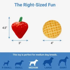 Frisco Retro Waffle Box Hide & Seek Plush Puzzle Squeaky Dog Toy 8 Frisco Retro Waffle Box Hide & Seek Plush Puzzle Squeaky Dog Toy -FRISCO Sales 230369 PT2. SY630 V1599943565