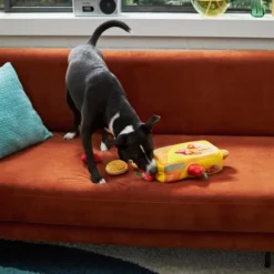 Frisco Retro Waffle Box Hide & Seek Plush Puzzle Squeaky Dog Toy 9 Frisco Retro Waffle Box Hide & Seek Plush Puzzle Squeaky Dog Toy -FRISCO Sales 230369 PT3. SY630 V1602639769