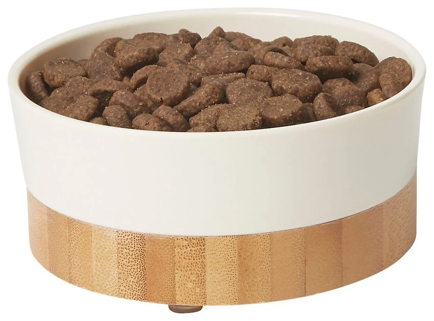 Frisco Melamine Dog & Small Pet Bowl with Bamboo Base 5 Frisco Melamine Dog & Small Pet Bowl with Bamboo Base - Image 4