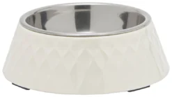 Frisco Hammered Melamine Stainless Steel Dog Bowl