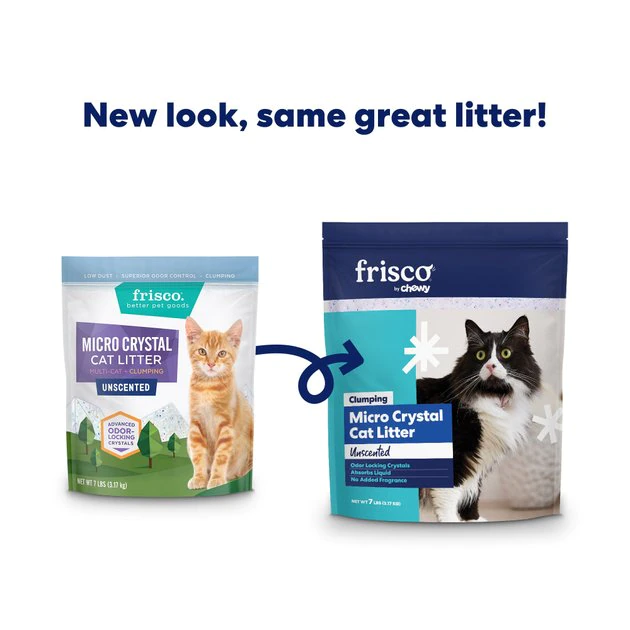 Frisco Micro Crystal Unscented Clumping Crystal Cat Litter 4 Frisco Micro Crystal Unscented Clumping Crystal Cat Litter - Image 2