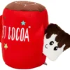 Frisco Holiday Hot Cocoa 2-in-1 Plush Squeaky Dog Toy -FRISCO Sales 233199 MAIN. SY630 V1602877276