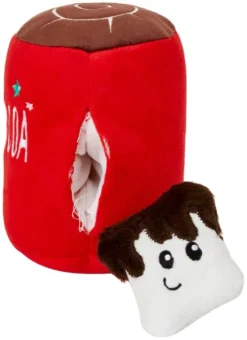 Frisco Holiday Hot Cocoa 2-in-1 Plush Squeaky Dog Toy -FRISCO Sales 233199 PT3. SY630 V1600881655