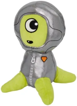 Frisco Alien Plush Squeaky Dog Toy