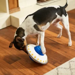 Frisco Plush & TPR Squeaky UFO Dog Toy -FRISCO Sales 233583 PT3. SY630 V1600973758