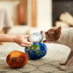 Frisco Earth, Mars, & Moon Plush Squeaky Dog Toy, 3 count -FRISCO Sales 233587 PT3. SY630 V1600973771