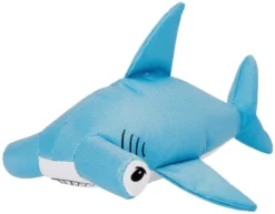 Frisco Ballistic Nylon Plush Squeaky Hammerhead Shark Dog Toy