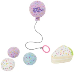 Frisco Birthday Bundle Cat Toy with Catnip, 5 count