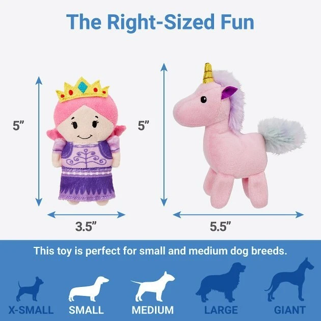 Frisco Hide & Seek Plush Magical Castle Puzzle Dog Toy Refill, 3 count 4 Frisco Hide & Seek Plush Magical Castle Puzzle Dog Toy Refill, 3 count - Image 2