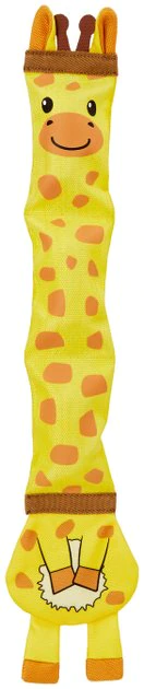Frisco Giraffe Firehose Squeaky Dog Toy