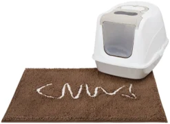 Frisco Microfiber Chenille Fish Bone Litter Mat -FRISCO Sales 236241 PT3. SY630 V1603305697