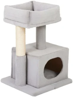 Frisco 24.8-in Faux Fur Cat Tree & Condo -FRISCO Sales 236544 PT2. SY630 V1637694132