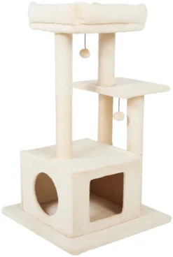 Frisco 40-in Faux Fur Cat Tree & Condo -FRISCO Sales 236548 PT2. SY630 V1637694197