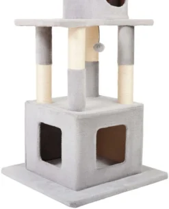 Frisco 54 in Faux Fur Cat Tree & Condo -FRISCO Sales 236550 PT4. SY630 V1637693733