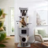 Frisco 71-in Faux Fur Cat Tree & Condo -FRISCO Sales 236553 MAIN. SY630 V1637693593