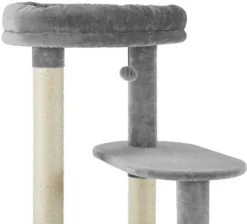 Frisco 59.5-in Heavy Duty Faux Fur Cat Tree & Condo -FRISCO Sales 238156 PT3. SY630 V1616074619