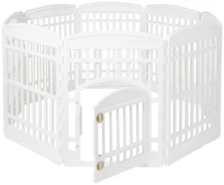 Frisco 8-Panel Plastic Exercise Dog Playpen -FRISCO Sales 239693 PT3. SY630 V1603420009