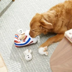 Frisco Zoomies & Chill Popcorn Hide & Seek Plush Squeaky Puzzle Dog Toy -FRISCO Sales 241679 PT6. SY630 V1610756768