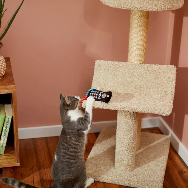 Frisco Zoomies & Chill Remote Plush Kicker Cat Toy with Catnip 5 Frisco Zoomies & Chill Remote Plush Kicker Cat Toy with Catnip - Image 3