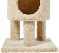 Frisco 36-in Real Carpet Wooden Cat Tree -FRISCO Sales 244520 PT5. SY630 V1603497084