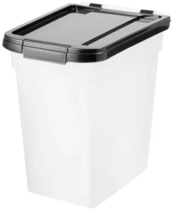 Frisco Airtight Food Storage Container, Clear/Black