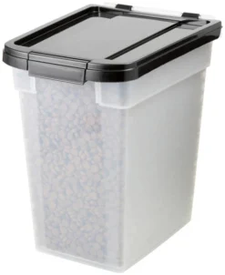 Frisco Airtight Food Storage Container, Clear/Black -FRISCO Sales 245804 PT2. SY630 V1603751809