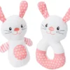 Frisco Bunny Plush Multipack Puppy Toy, 2 count -FRISCO Sales 245916 MAIN. SY630 V1607371660