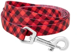 Frisco Buffalo Check Dog Leash