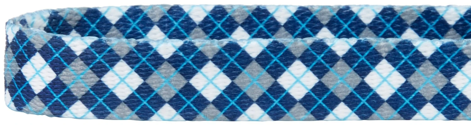 Frisco Blue Argyle Dog Collar 5 Frisco Blue Argyle Dog Collar - Image 3